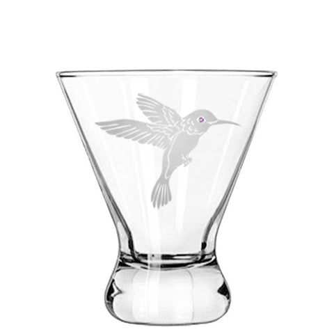 Hummingbird Modern Cocktail Glasses