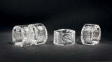 Crystal Napkin Ring Set