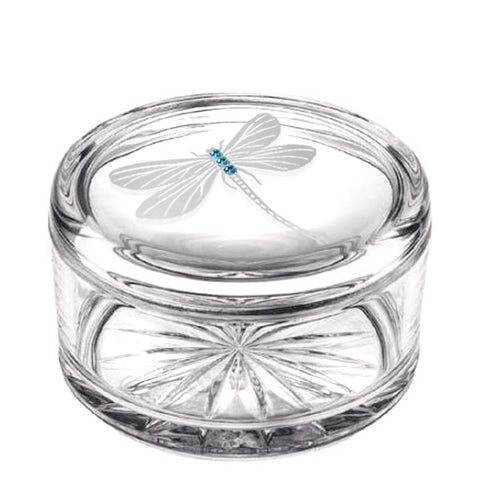 Dragonfly Crystal Jewelry Box
