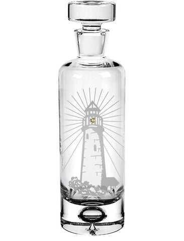 Lighthouse Cylinder Decanter