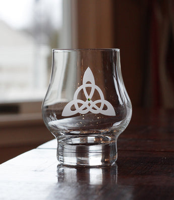 Trinity Knot Modern Whiskey Glasses