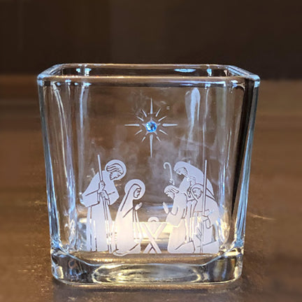 Votive - Healy Glass Artistry Holiday Collection