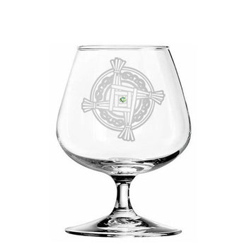St. Brigid's Cross Brandy Glasses