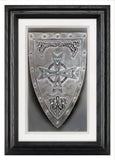 Celtic Warrior Shield — Framed 11 x 17