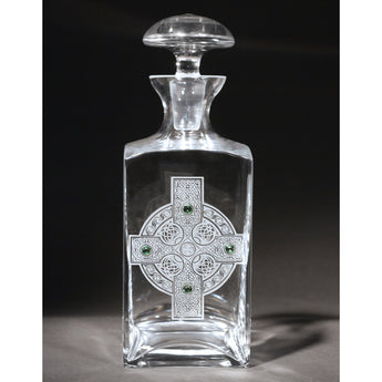 Celtic Shield Square Decanter