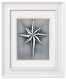The Star of Bethlehem — Framed Hand-Carved Fine Art Glass