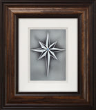 The Star of Bethlehem — Framed Hand-Carved Fine Art Glass