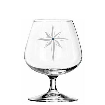 Bethlehem Star Brandy Glasses