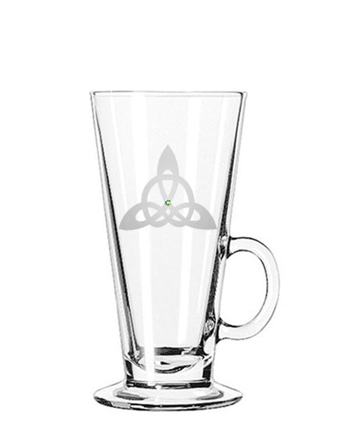 Trinity Knot Irish Coffee Glasses