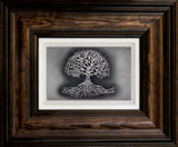 Tree of Life — Framed Hand-Carved Fine Art Glass