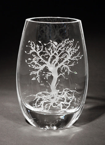 Dream Tree Teardrop Vase