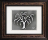 The Wishing Tree — Framed Hand-Carved Fine Art Glass