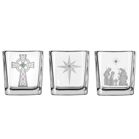 Christmas Votives Set