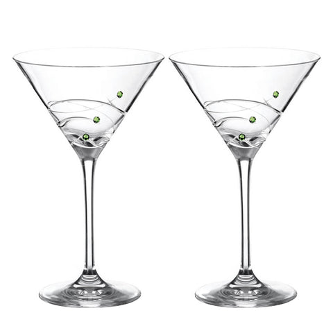 Windswept Martini Glasses